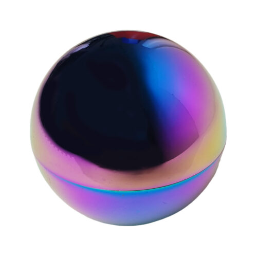Grinder • 3-Teilig mit Sieb • Regenbogen-Kugel