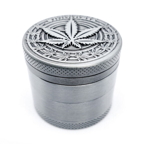 Grinder • Cannabis Metall • 4-Teilig mit Sieb