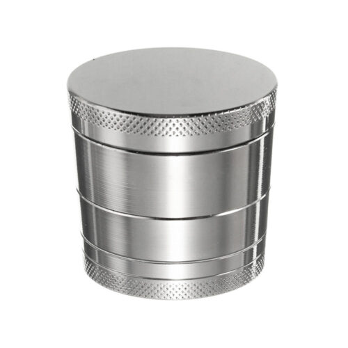 Grinder • Chrom Metall • 4-Teilig mit Sieb